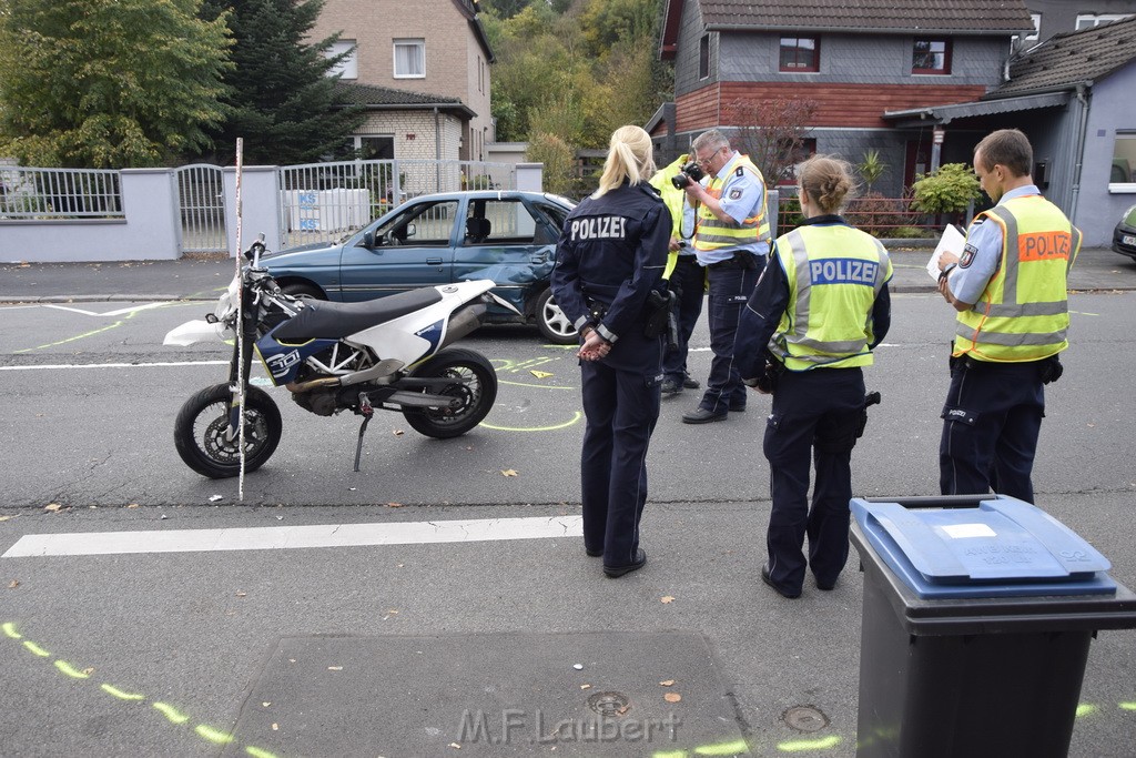 VU Krad PKW Koeln Duennwald Berlinerstr P111.JPG - Miklos Laubert